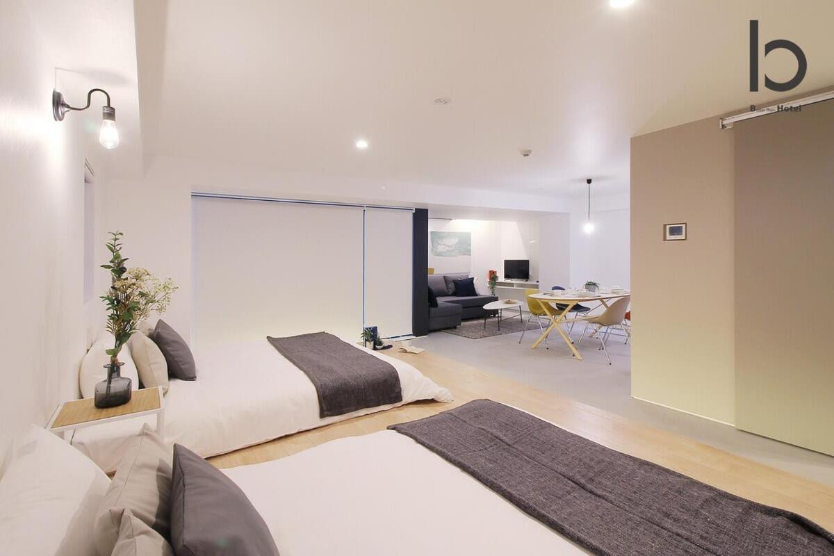 Bhotel Heiwaodori 302 - Huge Apt In Famous Hiroshima Dori For 6P ภายนอก รูปภาพ